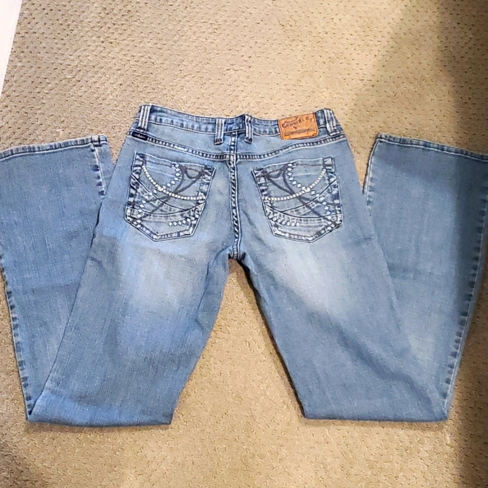 Cowgirl up Ladies jeans. sz 8L